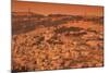 Elevated view of Kidron Valley Arab villages at dusk, Jerusalem, Israel-null-Mounted Photographic Print