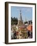 Elevated view of La Recoleta Cemetery, City of Buenos Aires, Buenos Aires Province, Argentina, Sout-Karol Kozlowski-Framed Photographic Print