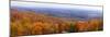 Elevated view of Lehigh Valley from Kattner's Mountain, Penn's Peak, Pennsylvania, USA-null-Mounted Photographic Print