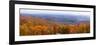 Elevated view of Lehigh Valley from Kattner's Mountain, Penn's Peak, Pennsylvania, USA-null-Framed Photographic Print