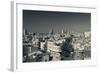 Elevated view of market and town, Nahalat Binyamin Crafts Market, Tel Aviv, Israel-null-Framed Photographic Print