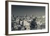 Elevated view of market and town, Nahalat Binyamin Crafts Market, Tel Aviv, Israel-null-Framed Photographic Print