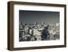 Elevated view of market and town, Nahalat Binyamin Crafts Market, Tel Aviv, Israel-null-Framed Photographic Print