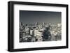 Elevated view of market and town, Nahalat Binyamin Crafts Market, Tel Aviv, Israel-null-Framed Photographic Print