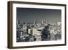 Elevated view of market and town, Nahalat Binyamin Crafts Market, Tel Aviv, Israel-null-Framed Photographic Print