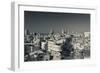 Elevated view of market and town, Nahalat Binyamin Crafts Market, Tel Aviv, Israel-null-Framed Photographic Print