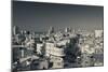 Elevated view of market and town, Nahalat Binyamin Crafts Market, Tel Aviv, Israel-null-Mounted Photographic Print