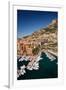 Elevated view of Monte-Carlo and harbor in the Principality of Monaco, Western Europe on the Med...-null-Framed Photographic Print