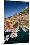 Elevated view of Monte-Carlo and harbor in the Principality of Monaco, Western Europe on the Med...-null-Mounted Photographic Print