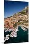 Elevated view of Monte-Carlo and harbor in the Principality of Monaco, Western Europe on the Med...-null-Mounted Premium Photographic Print