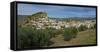 Elevated view of Montefrio town, Granada Province, Andalusia, Spain-null-Framed Stretched Canvas