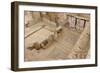 Elevated View of Mosaics, Murals and Frescoes in a Terrace House, Curetes Street-Eleanor Scriven-Framed Photographic Print