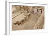 Elevated View of Mosaics, Murals and Frescoes in a Terrace House, Curetes Street-Eleanor Scriven-Framed Photographic Print