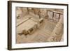 Elevated View of Mosaics, Murals and Frescoes in a Terrace House, Curetes Street-Eleanor Scriven-Framed Photographic Print