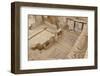 Elevated View of Mosaics, Murals and Frescoes in a Terrace House, Curetes Street-Eleanor Scriven-Framed Photographic Print