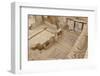 Elevated View of Mosaics, Murals and Frescoes in a Terrace House, Curetes Street-Eleanor Scriven-Framed Photographic Print