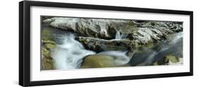 Elevated View of River Passing Through Rocks, Escoutay River, Saint-Martial, Ardeche-null-Framed Photographic Print