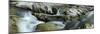 Elevated View of River Passing Through Rocks, Escoutay River, Saint-Martial, Ardeche-null-Mounted Photographic Print