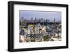 Elevated View of Shinjuku Skyline Viewed from Shibuya, Tokyo, Honshu, Japan, Asia-Gavin Hellier-Framed Photographic Print