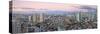 Elevated View of Skylines in a City, Makati, Metro Manila, Manila, Philippines-null-Stretched Canvas