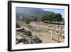 Elevated View of the Agora, Looking Towards the Library of Celsus, Roman Ruins of Ancient Ephesus-Eleanor Scriven-Framed Photographic Print