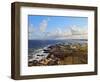 Elevated view of the Cabo Polonio, Rocha Department, Uruguay, South America-Karol Kozlowski-Framed Photographic Print