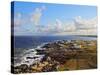 Elevated view of the Cabo Polonio, Rocha Department, Uruguay, South America-Karol Kozlowski-Stretched Canvas