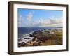 Elevated view of the Cabo Polonio, Rocha Department, Uruguay, South America-Karol Kozlowski-Framed Photographic Print