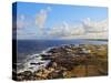 Elevated view of the Cabo Polonio, Rocha Department, Uruguay, South America-Karol Kozlowski-Stretched Canvas
