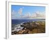 Elevated view of the Cabo Polonio, Rocha Department, Uruguay, South America-Karol Kozlowski-Framed Photographic Print