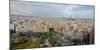 Elevated view of the city, Barcelona, Catalonia, Spain-null-Mounted Photographic Print