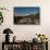 Elevated view of the city walls, Jerusalem, Israel-null-Framed Stretched Canvas displayed on a wall