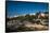 Elevated view of the city walls, Jerusalem, Israel-null-Framed Stretched Canvas