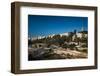 Elevated view of the city walls, Jerusalem, Israel-null-Framed Photographic Print