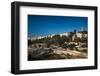 Elevated view of the city walls, Jerusalem, Israel-null-Framed Photographic Print