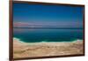 Elevated view of the Dead Sea, Metzoke Dragot, Israel-null-Framed Photographic Print