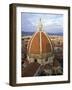 Elevated View of the Duomo, Florence, Unesco World Heritage Site, Tuscany, Italy-James Emmerson-Framed Photographic Print