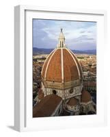 Elevated View of the Duomo, Florence, Unesco World Heritage Site, Tuscany, Italy-James Emmerson-Framed Photographic Print