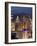 Elevated View of the Hotels and Casinos Along the Strip at Dusk, Las Vegas, Nevada, USA-Gavin Hellier-Framed Photographic Print