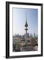 Elevated View of the Modern City Skyline and Central Business District with Liberation Tower-Gavin-Framed Photographic Print