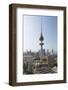 Elevated View of the Modern City Skyline and Central Business District with Liberation Tower-Gavin-Framed Photographic Print