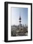 Elevated View of the Modern City Skyline and Central Business District with Liberation Tower-Gavin-Framed Photographic Print