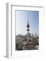 Elevated View of the Modern City Skyline and Central Business District with Liberation Tower-Gavin-Framed Photographic Print