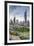 Elevated View of the Modern City Skyline and Central Business District-Gavin-Framed Photographic Print