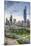 Elevated View of the Modern City Skyline and Central Business District-Gavin-Mounted Photographic Print