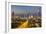 Elevated View of the Modern City Skyline and Central Business District-Gavin-Framed Photographic Print