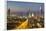 Elevated View of the Modern City Skyline and Central Business District-Gavin-Framed Photographic Print