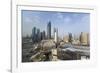 Elevated View of the Modern City Skyline and Central Business District-Gavin-Framed Photographic Print