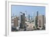 Elevated View of the Modern City Skyline and Central Business District-Gavin-Framed Photographic Print