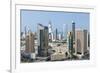 Elevated View of the Modern City Skyline and Central Business District-Gavin-Framed Photographic Print